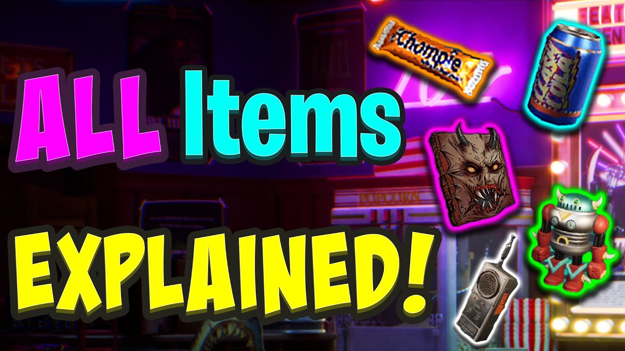 All items explained FAST in Video Horror Society! | EA VHS Guide