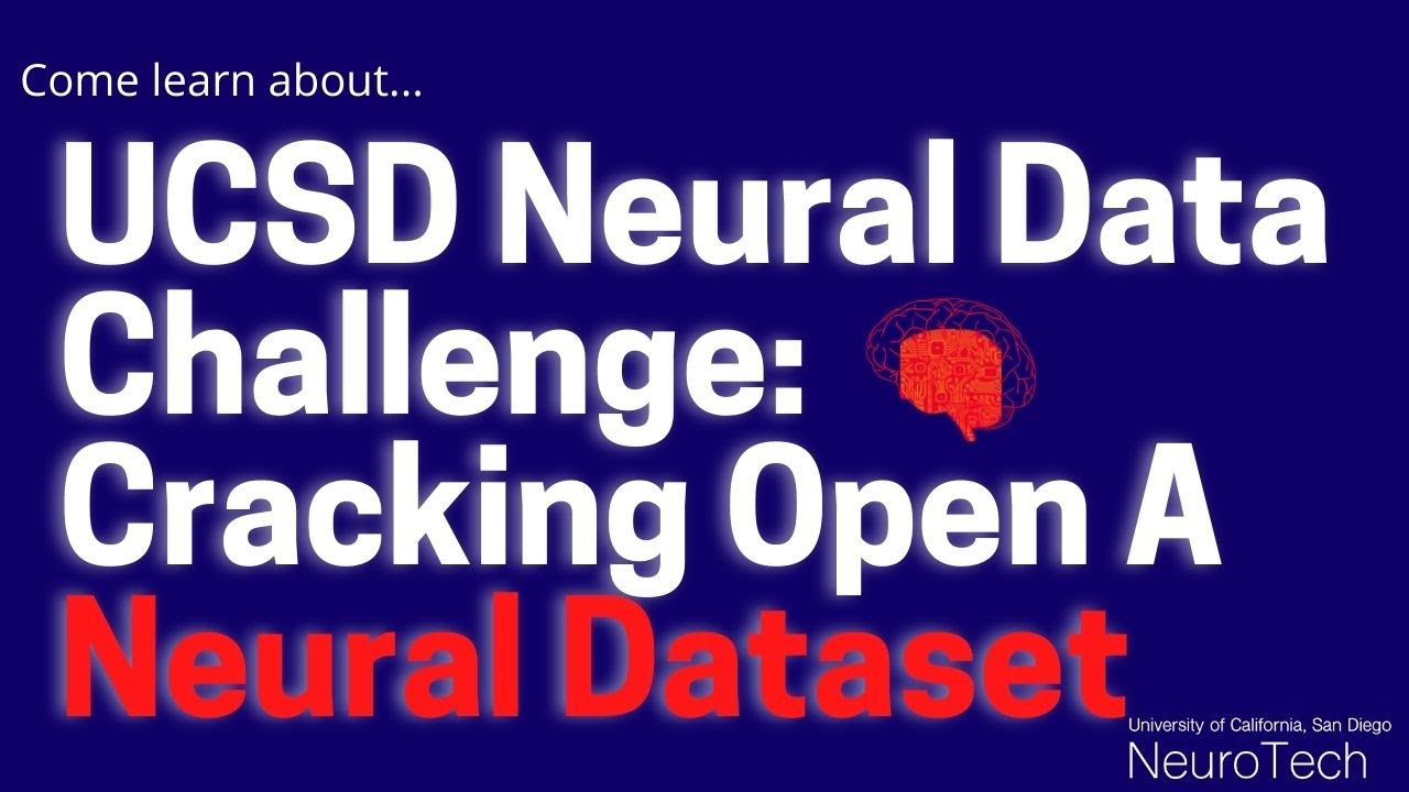 UCSD Neural Data Challenge W1: Cracking Open A Neural Dataset