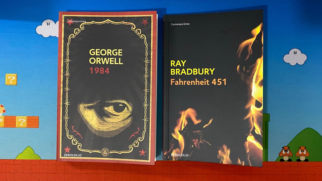Unboxing novelas distópicas: Fahrenheit 451 y 1984