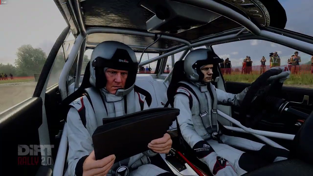 DiRT Rally 2 0 2026 01 27 Weekly Subaru 1990 Germany.Chase view.PS 5 controller in PC 4K.