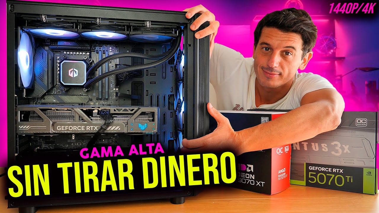 🔝TOP COMBOS CPU + GPU GAMING (1440P/4K) 2025 💻 | Mejores Presupuestos PC Gama Alta