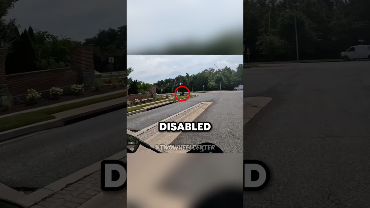 Biker Saves Disabled Man!🙏