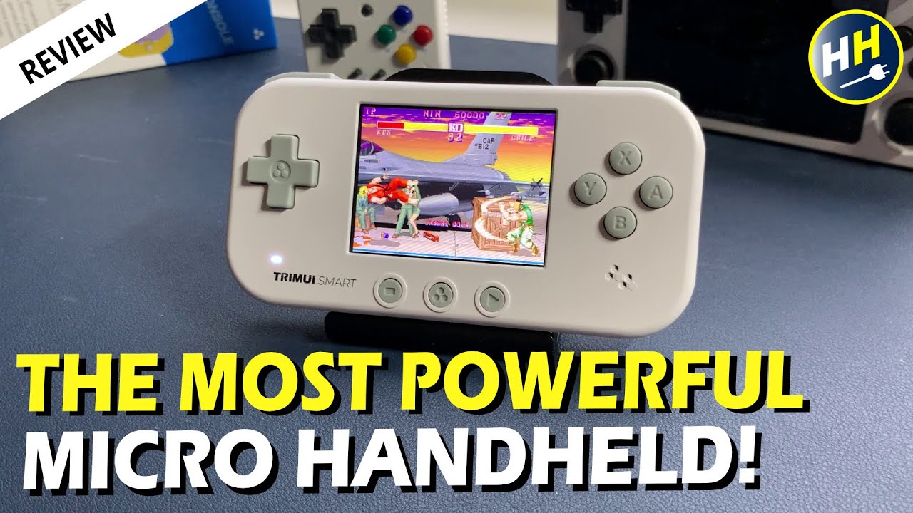 TRIMUI Smart Review - Turbo Charged PS1 Micro Handheld!