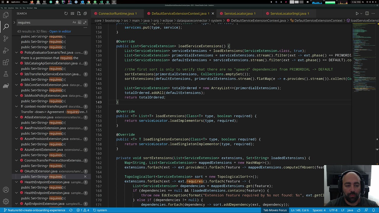 Eclipse Dataspace Connector -  Serviceloader