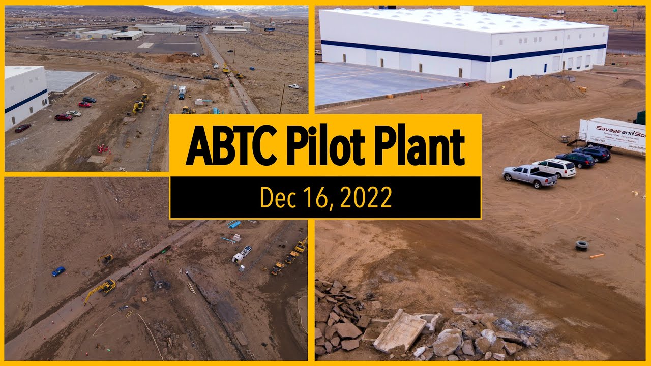 ABTC Lithium-Ion Battery Recycling Plant: December 16,2022