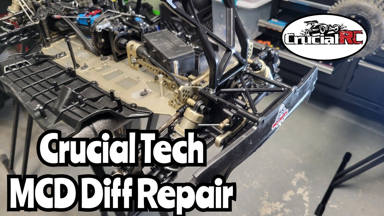 Crucial Tech - MCD XR5 Ghost Rider Diff and Rear Bumper Repair Pt.3
