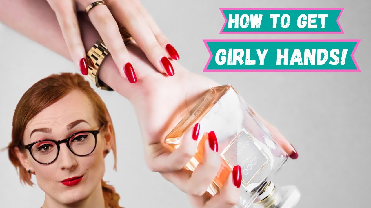 How to get GIRLY, FEMININE Hands! | DIMITRIA SPARROW