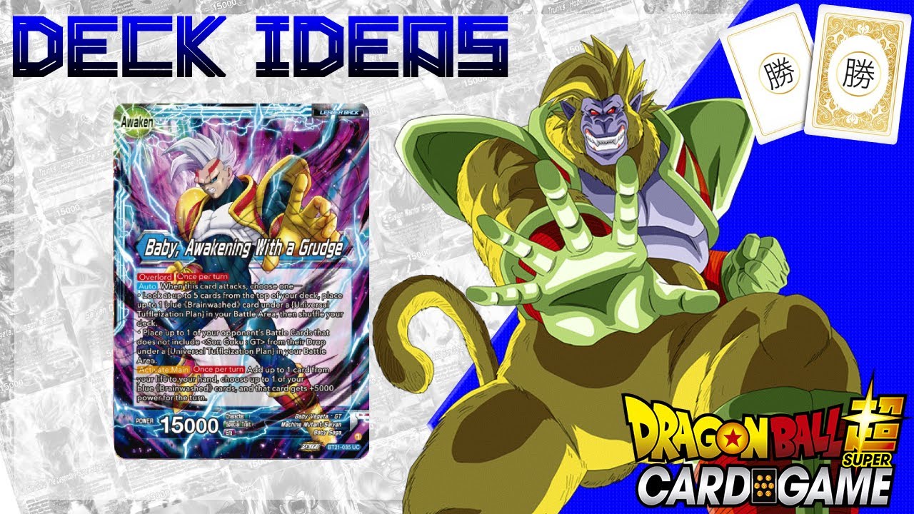 BT21 Deck Idea! Baby, baby, baby Oooooo!   Dragon Ball Super Card Game