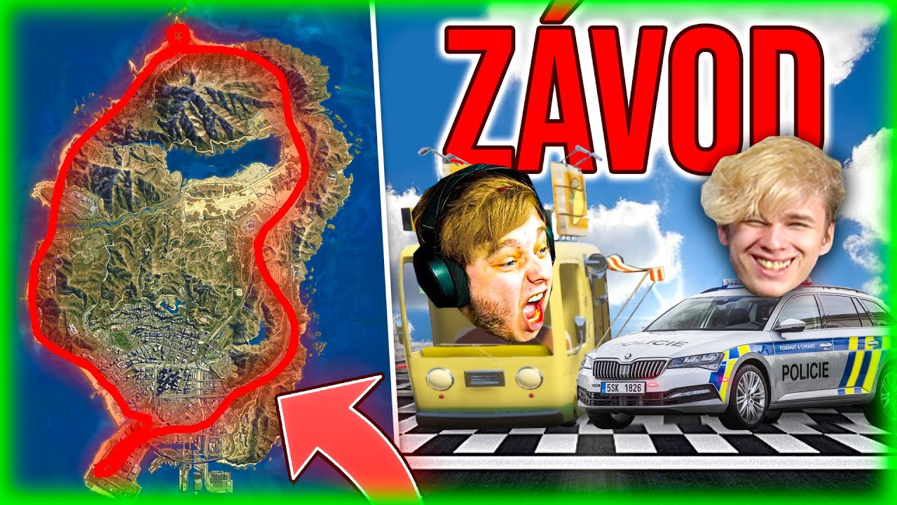 MEGA ZÁVOD NAPŘÍČ CELÝM GTA, KDE VŠE URČUJE KOLO ŠTĚSTÍ! 😱| Morry&‪@BowTeaG&‪@DejvikGOD&@TwiIeR&