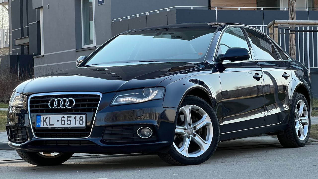 Audi A4 2.0 - Sedans, AT / Ādas salons ar ventilāciju. Teicama komplektācija!