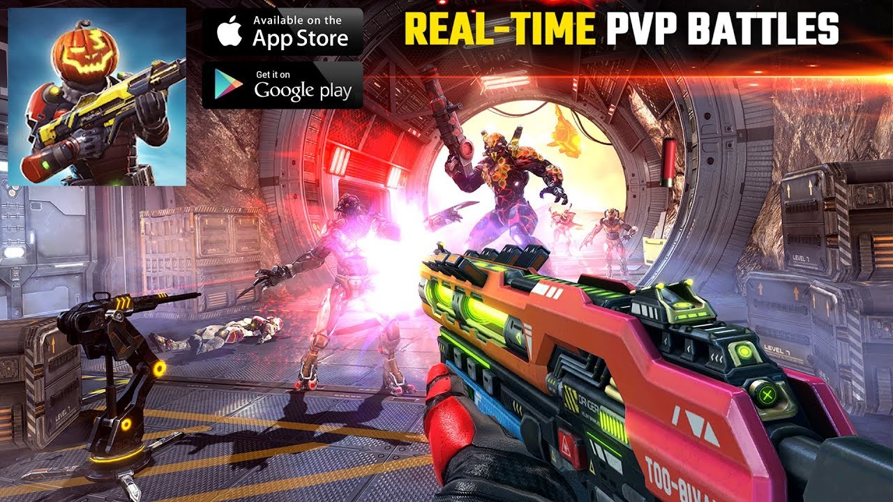 SHADOWGUN LEGENDS - FPS PvP and Coop Shooting Game (Android/iOS) Gameplay