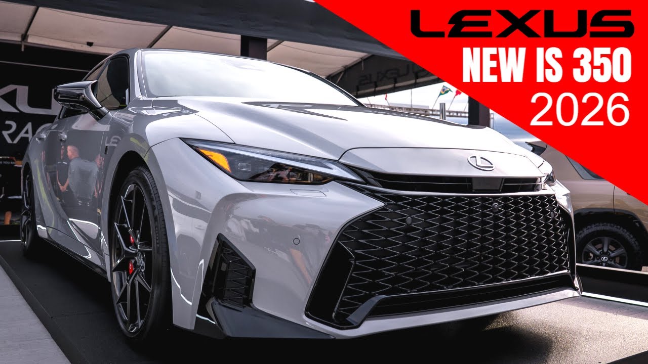 Lexus IS 350 2026 года: первый взгляд, более острые ощущения от вождения, более совершенные техно...