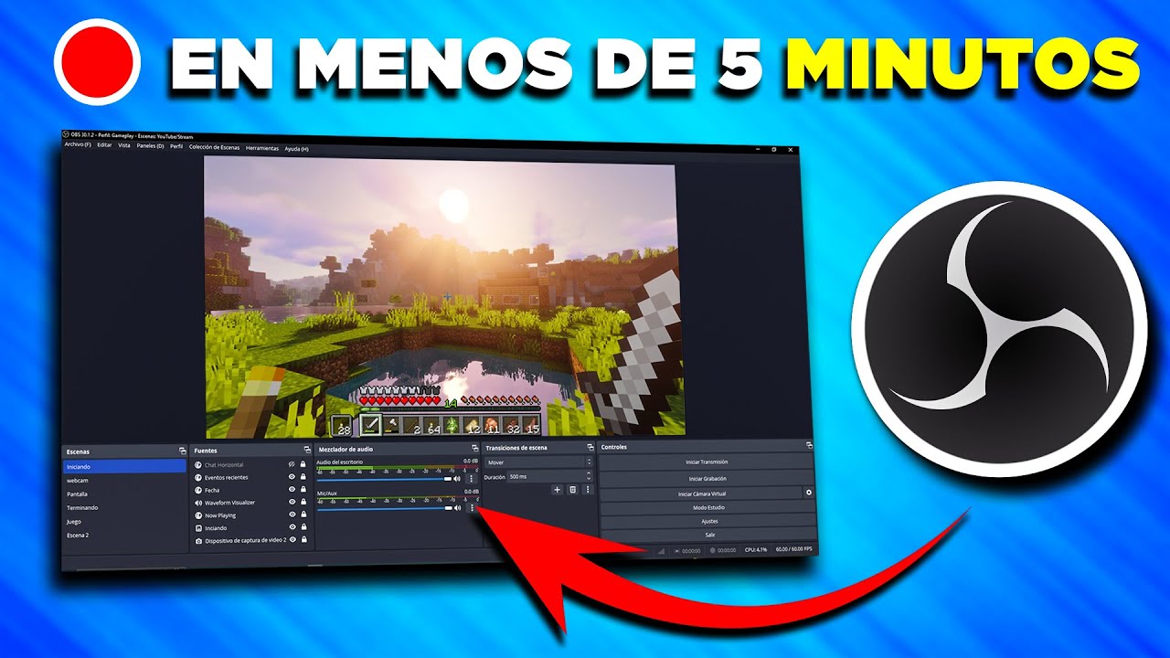 Cómo grabar un Gameplay en Menos de 5 Minutos