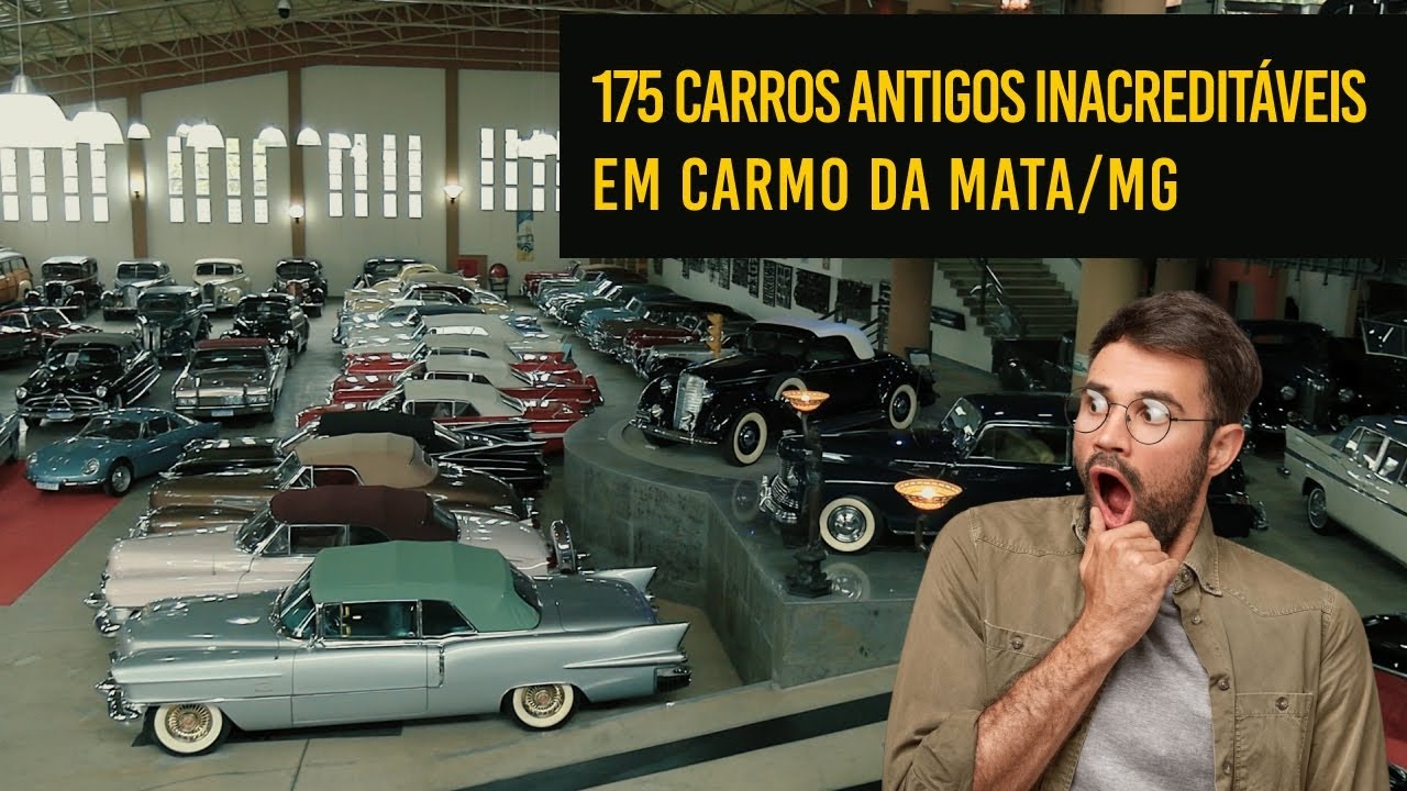 175 carros clássicos “escondidos