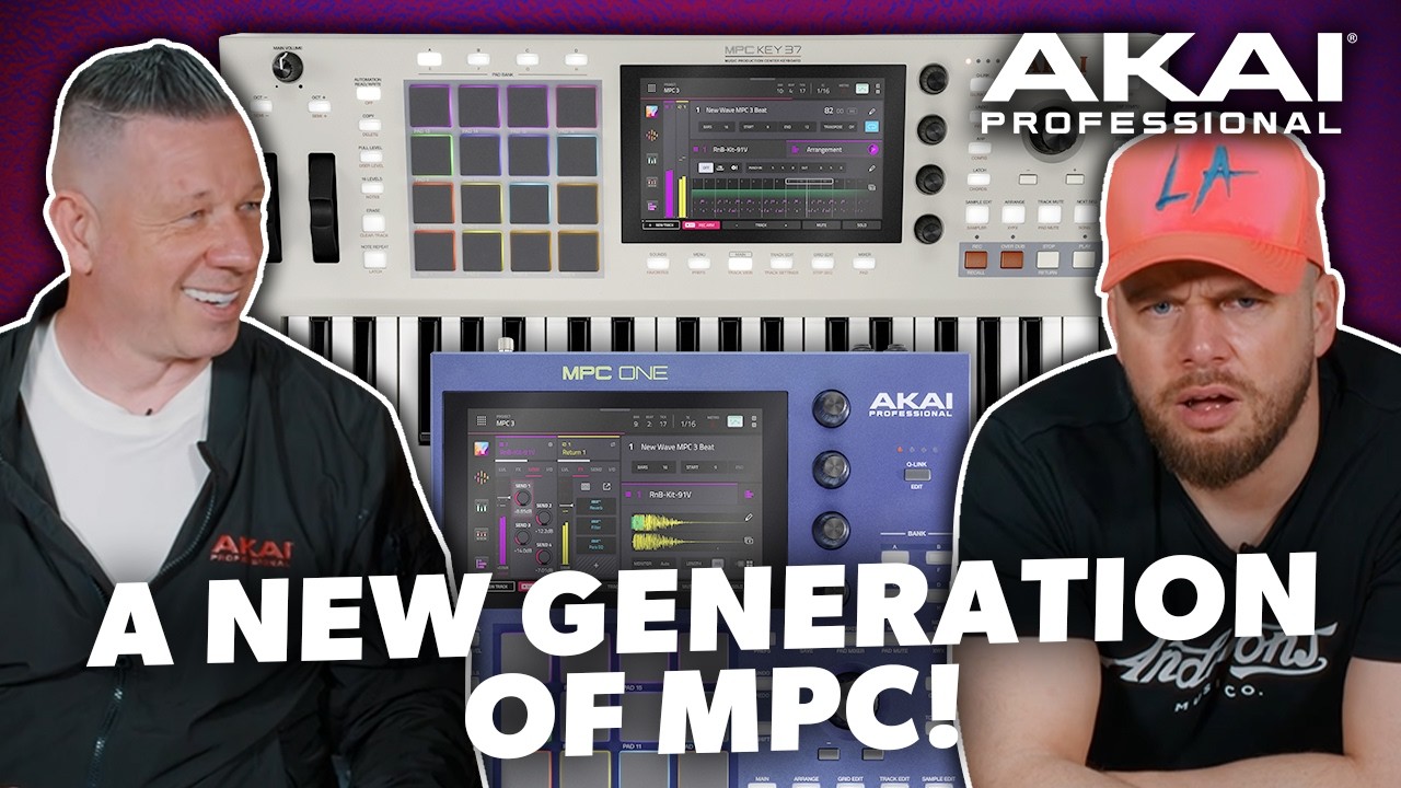 AKAI только что обновили MPC! Встречайте AKAI MPC One & Key 37 второго поколения!