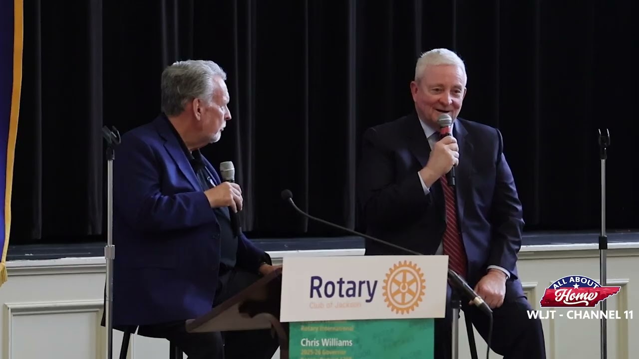 Jackson Rotary Club: Bob Ney and Steve Bowers