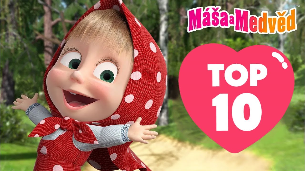 Máša a Medvěd 🐻👧 Nej epizody prvních sezon 😍 Top-10 2024 🔝 Kolekce epizod 🎬