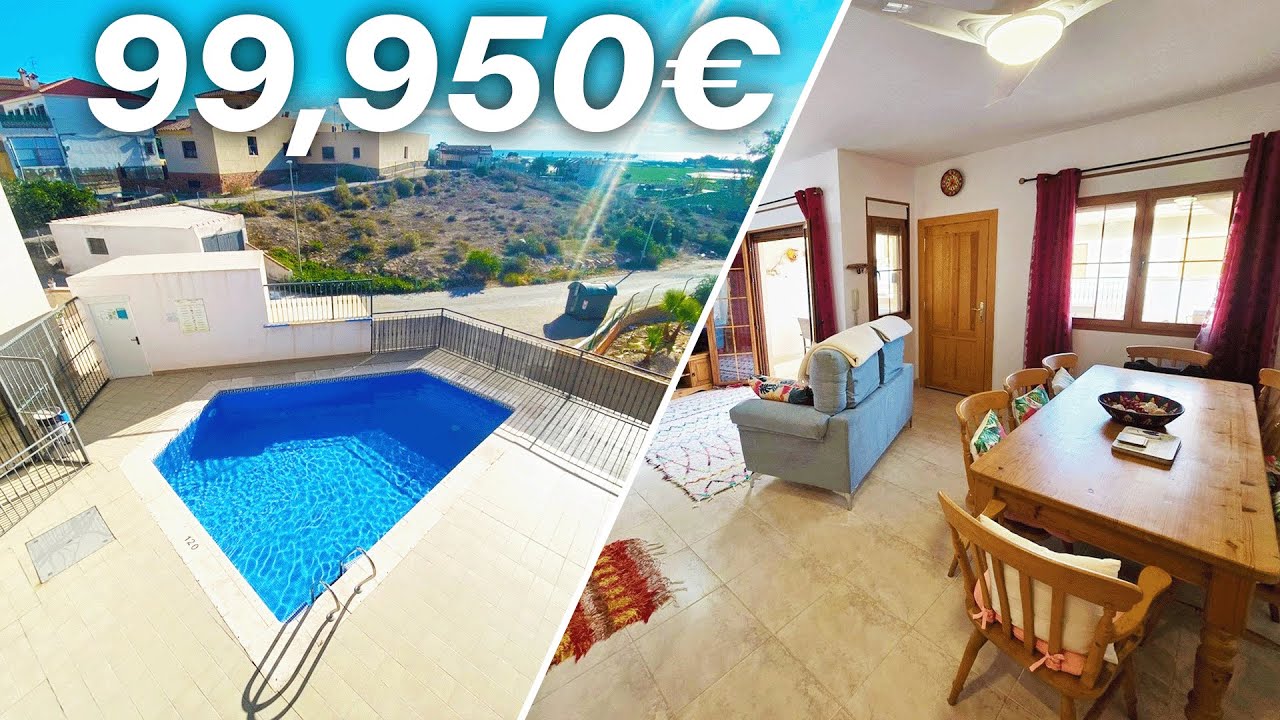 Beautiful Palomares Apartment in Almería! Pool, Parking & Roof Solarium | B2422
