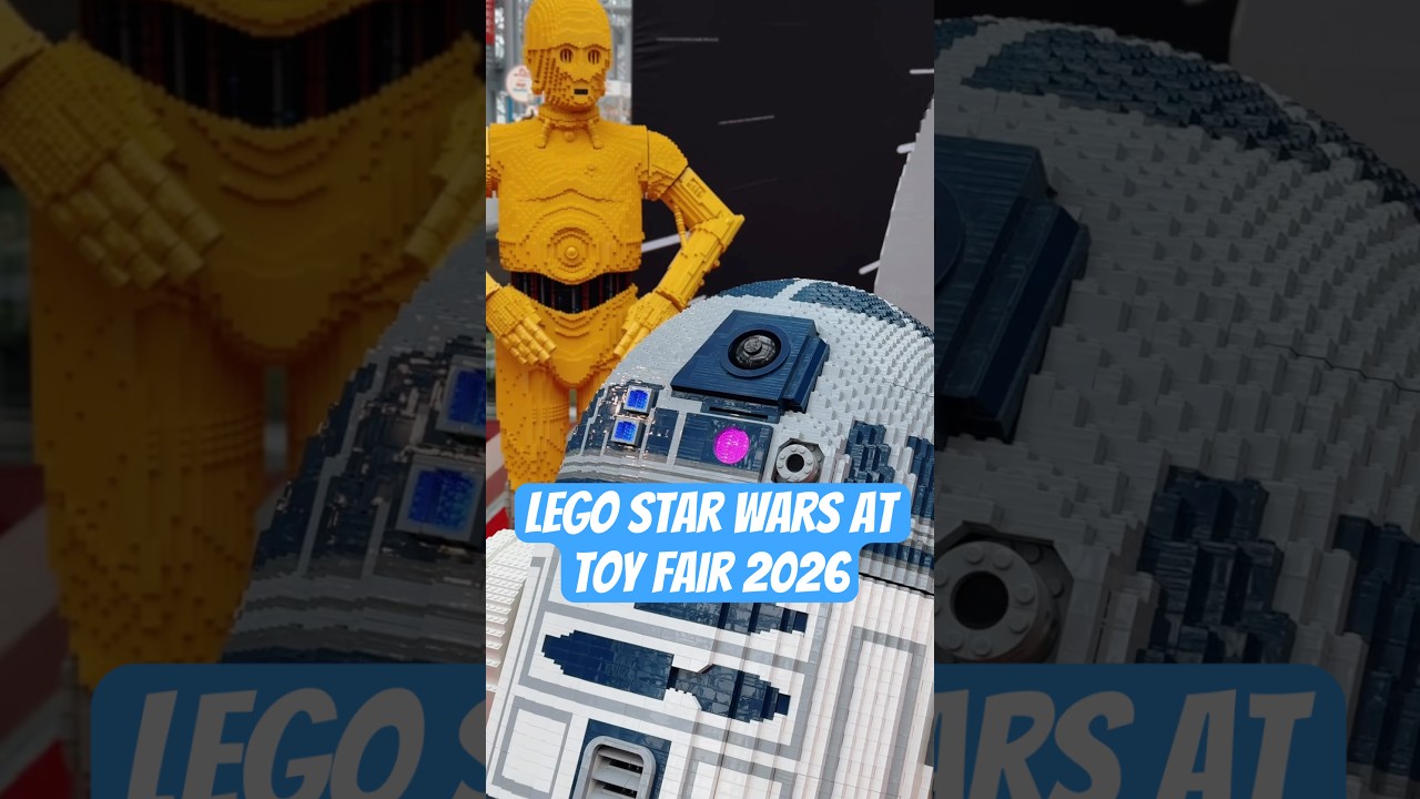 Blasting off with the LEGO Star Wars activation at Toy Fair 2026!