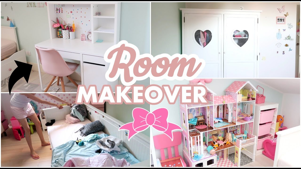 TRASFORMO LA CAMERA DI MIA FIGLIA | KIDS ROOM MAKEOVER
