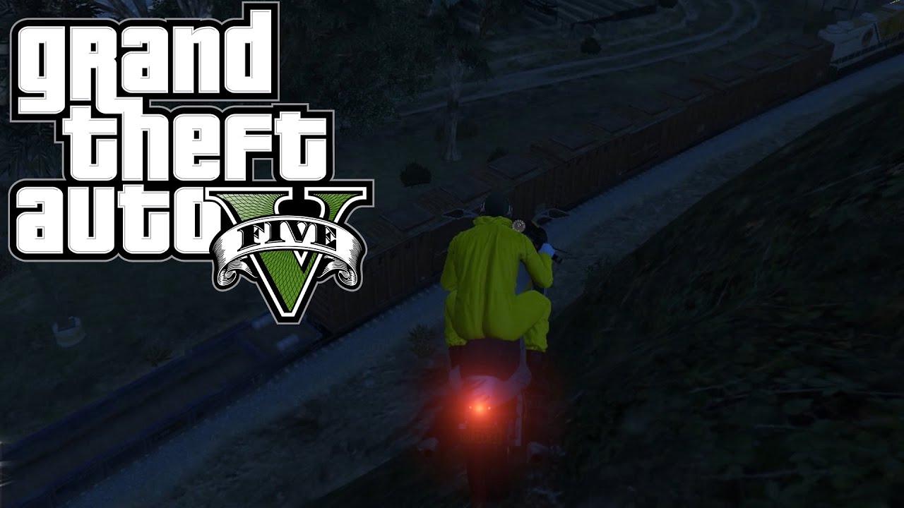 Grand Theft Auto 5 | Ufosxm & figgehn försöker hinna med tåget