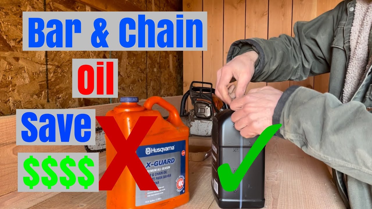 Testing the Cheapest Bar and Chain Oil for Chainsaws