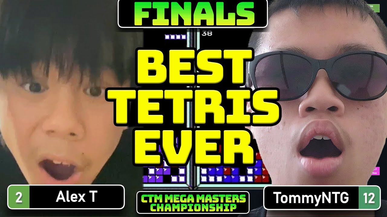 $17,000 FINALS! Classic Tetris Mega Masters Championship 2023: Alex T, TommyNTG