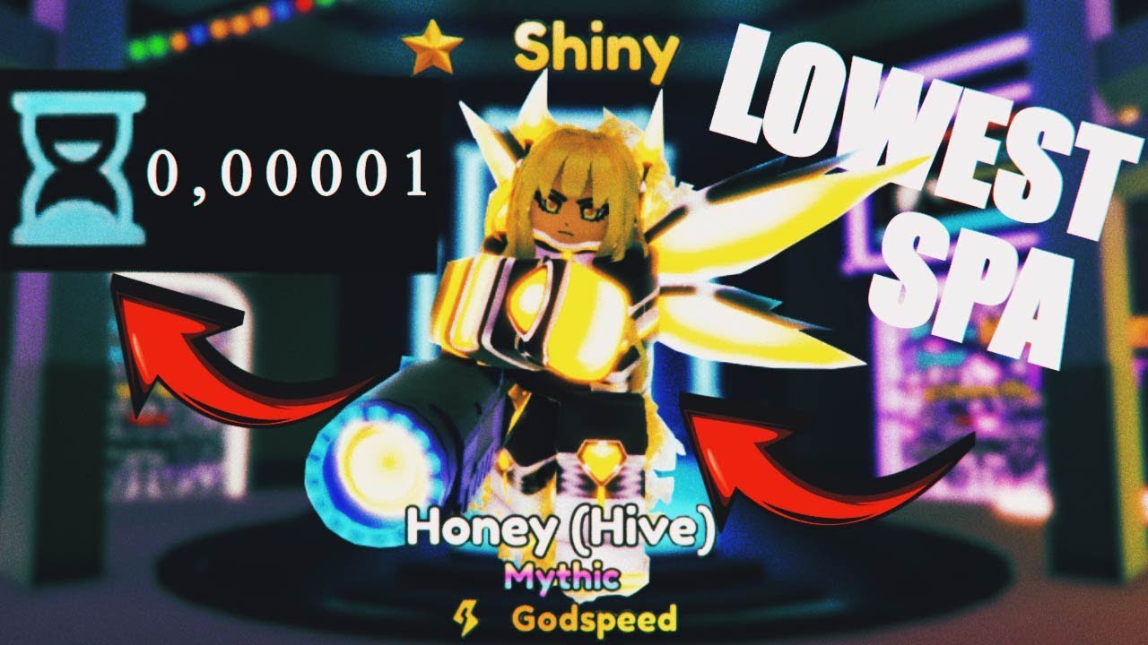 WHAT IS THE LOWEST SPA HONEY CAN REACH IN ANIME ADVENTURES?