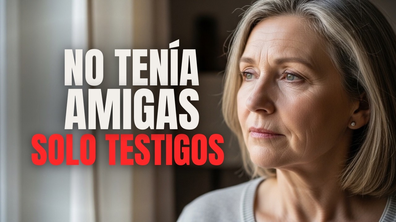 A los 65 descubrí que no tenía amigas reales, solo testigos de mi sacrificio