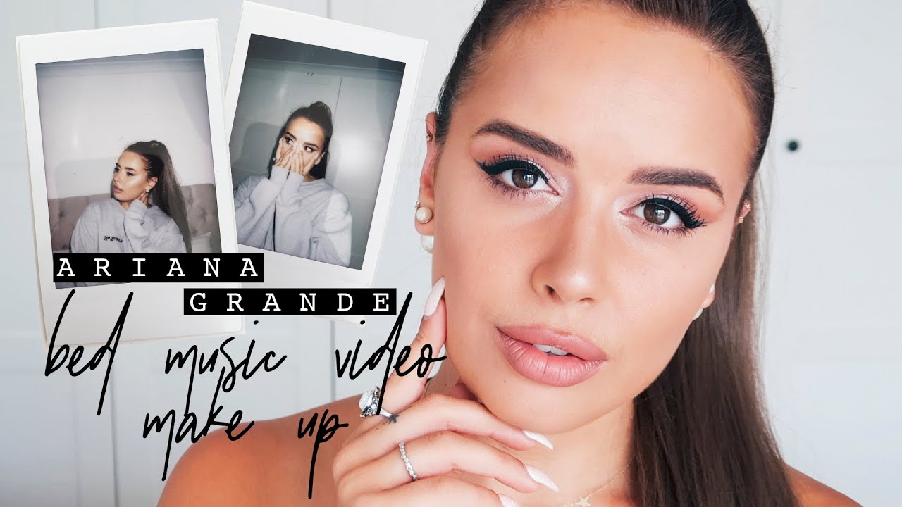 ARIANA GRANDE 'BED' MAKE UP TUTORIAL | Hello October