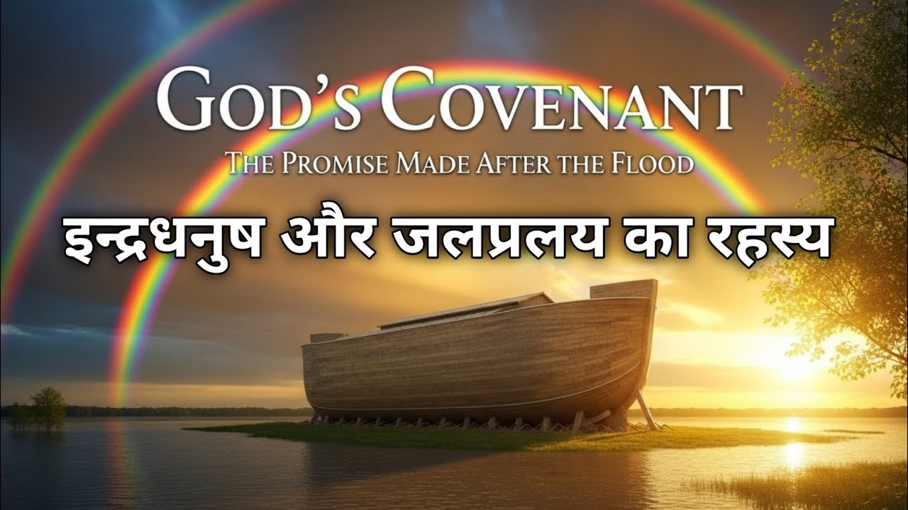 ⛵“नूह की नाव, जल प्रलय और इंद्रधनुष की वाचा | बाइबिल की सबसे शक्तिशाली कहानी#GreatFlood#JalPralay