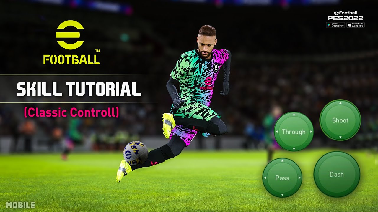 eFOOTBALL PES 2025 MOBILE | ALL SKILL TUTORIAL (CLASSIC CONTROL)