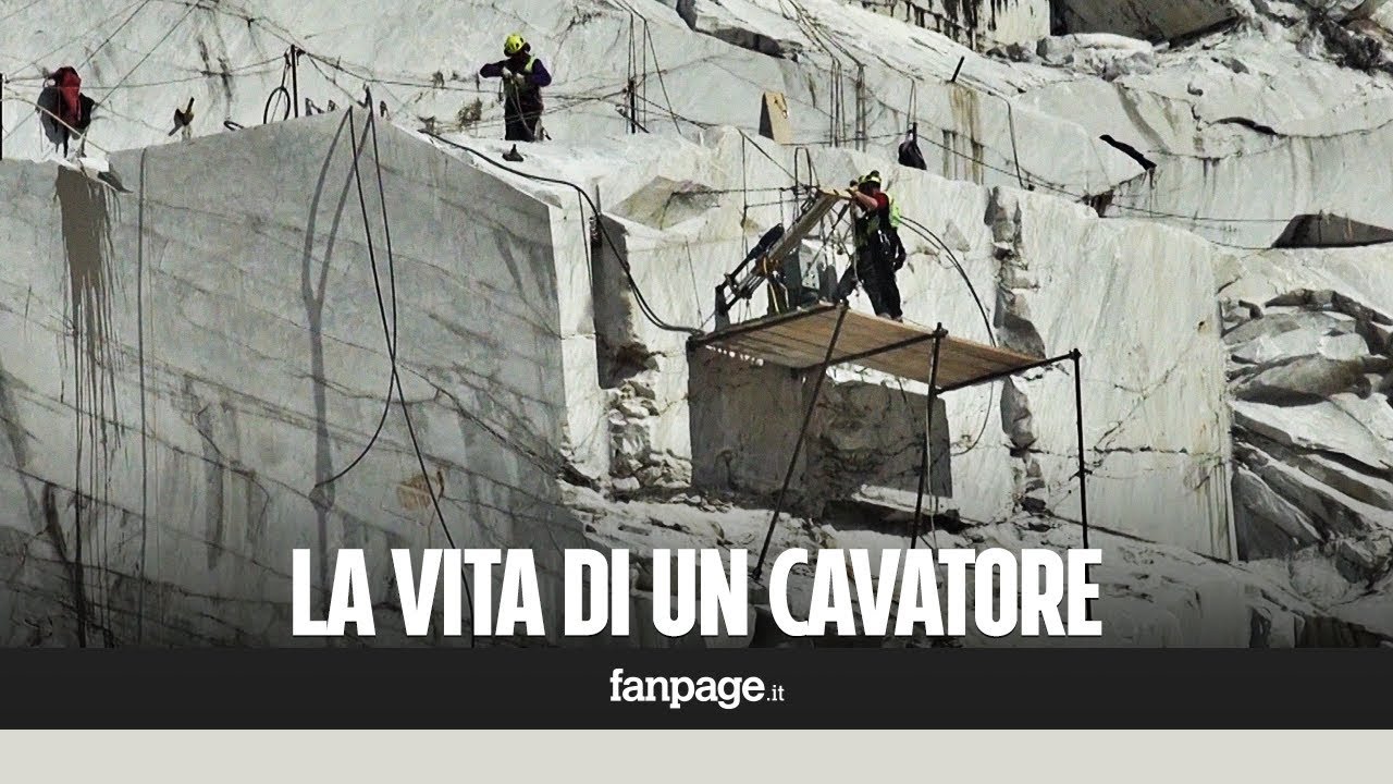 La vita estrema dei cavatori di marmo: 