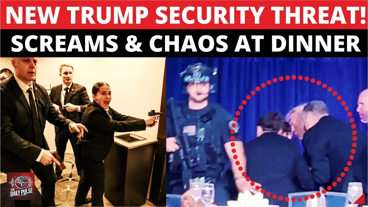 First Clip of Trump &lsquo;Attack&rsquo; at White House Dinner; Guests Told to &lsquo;Hide, Run&hellip;&rsquo;
