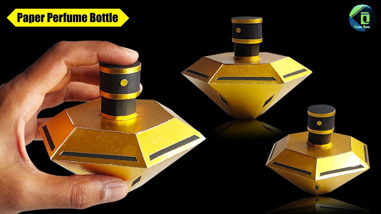 Paper Functional Perfume Bottle [Dezine Quest]