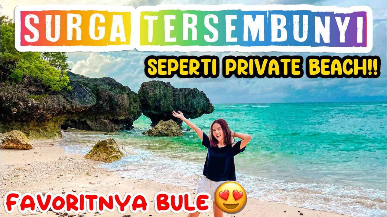 GA NYANGKA ADA PANTAI RAHASIA😱 SEPERTI PRIVATE BEACH😍