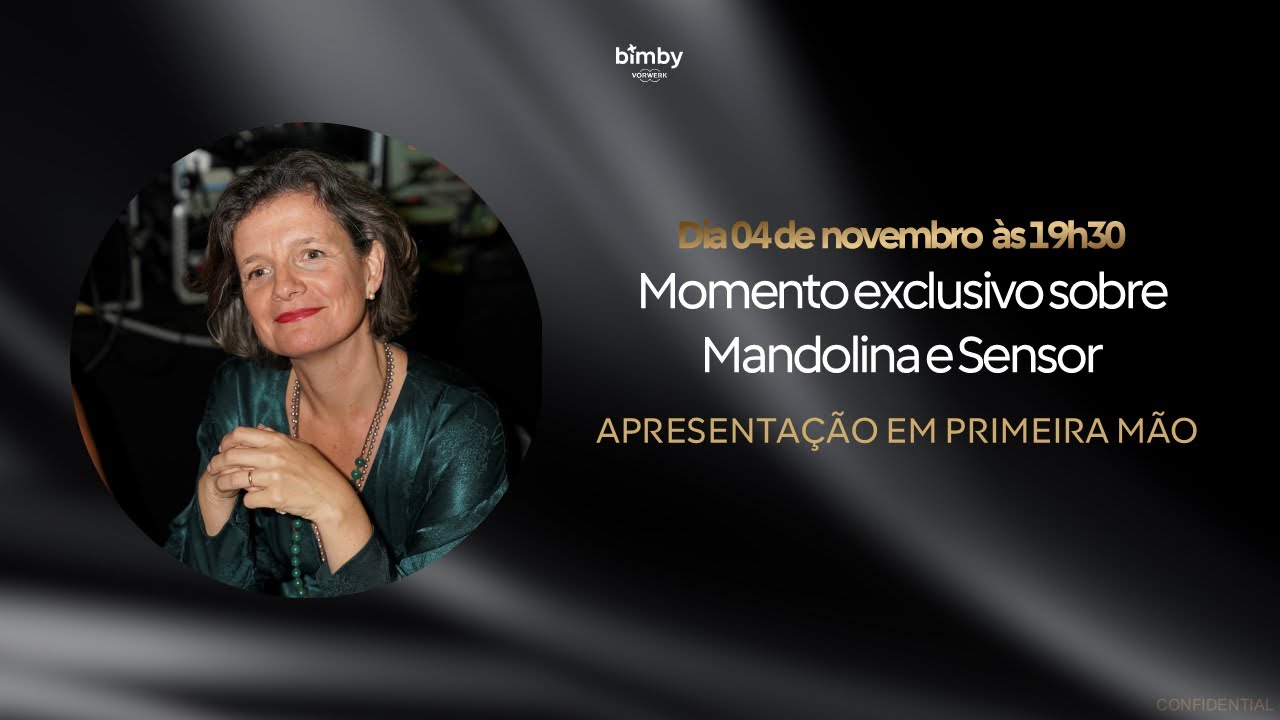 Momento Exclusivo sobre Mandolina e Sensor c/ Joana Alvim