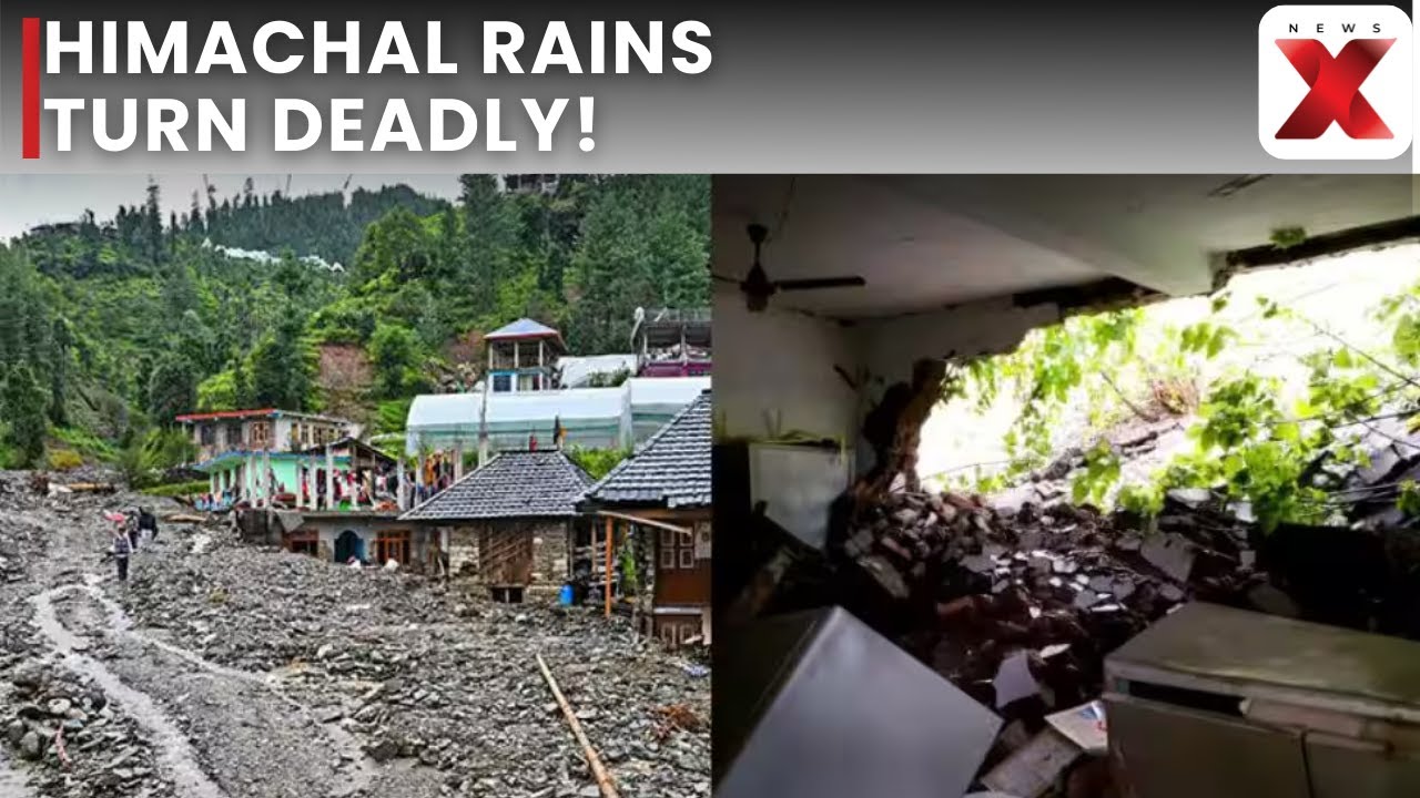 Himachal Pradesh Monsoon 2025: 366 Dead, Heavy Damage to Property Reported | NewsX