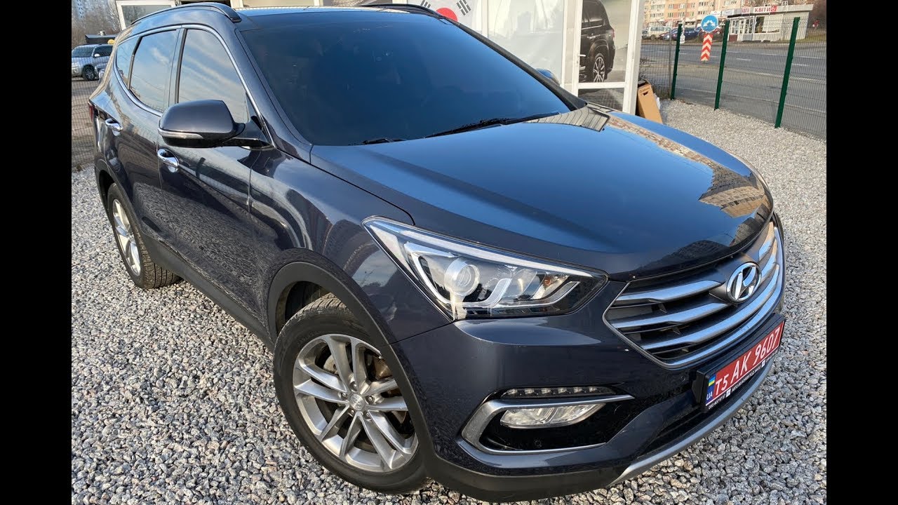 Hyundai Santa Fe 2.0 TDi  2016 от 19000$ в наличии . SKOREACAR авто из Южной Кореи