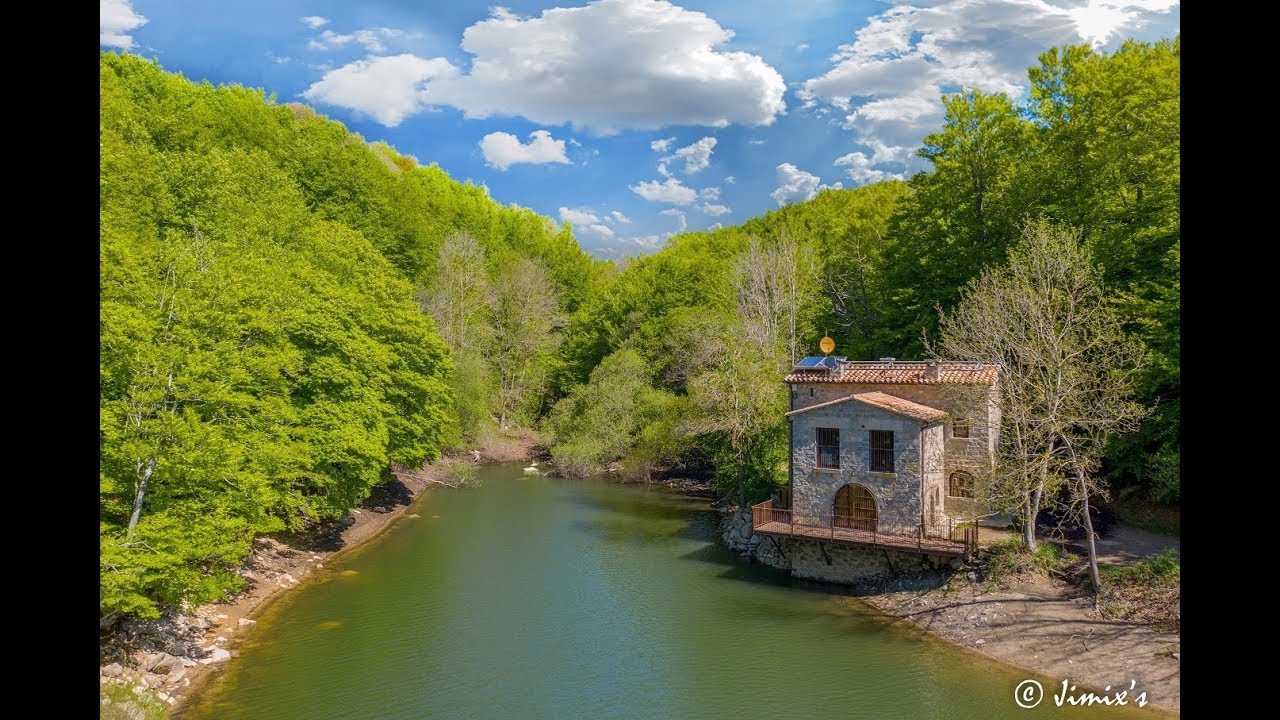 Pantano de Santa fé. El Montseny