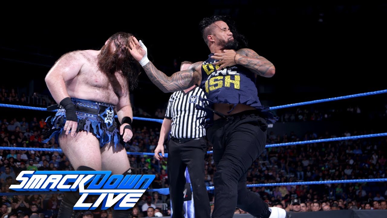 Jeff Hardy & The Usos vs. SAnitY: SmackDown LIVE, June 26, 2018