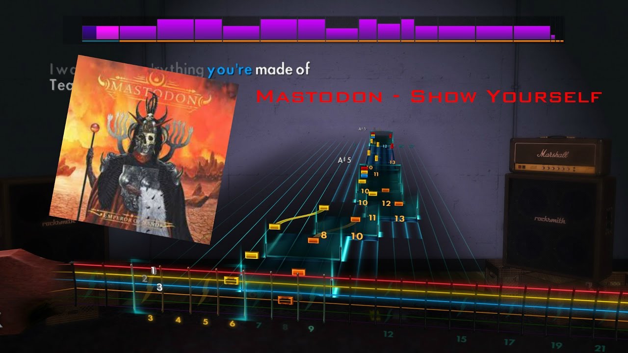 Mastodon - Show Yourself - Rocksmith 2014 remastered CDLC (lead)