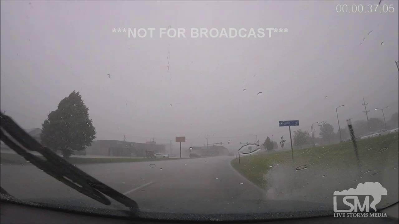6-13-16 Oelwein, IA Street Flooding