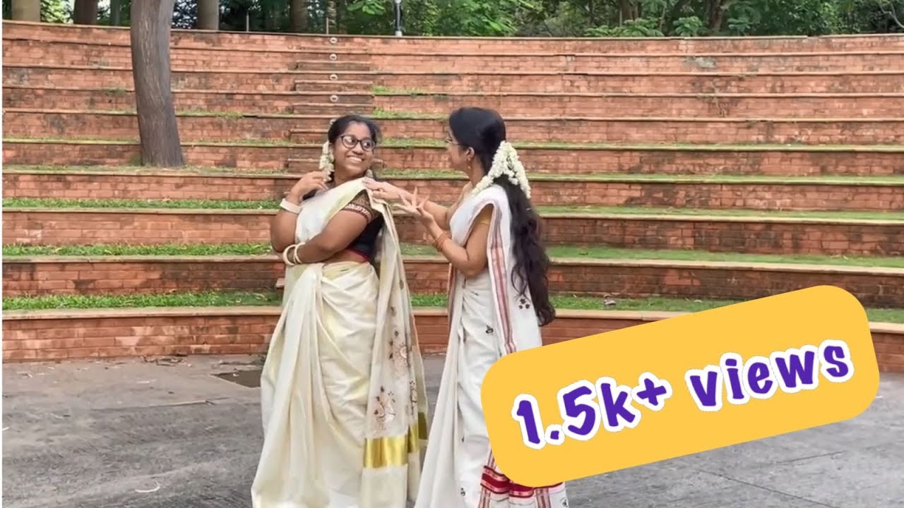Kannadi Koodum Kootti Dance Cover || Happy Onam #onamdancecover