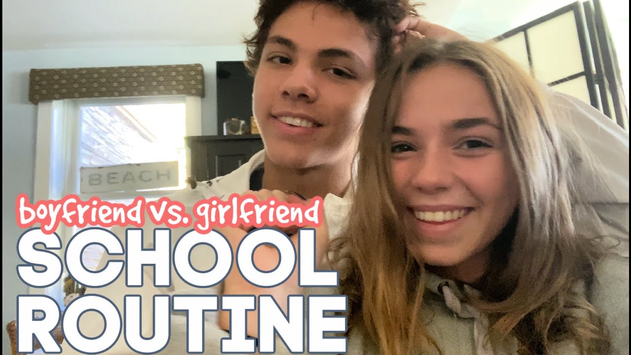 Katie And Her Boyfriend's SCHOOL ROUTINE | Ryan's Dog Bite UPDATE