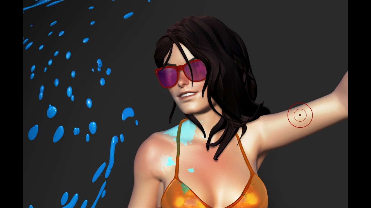 Art Surfer sculpt timelapse