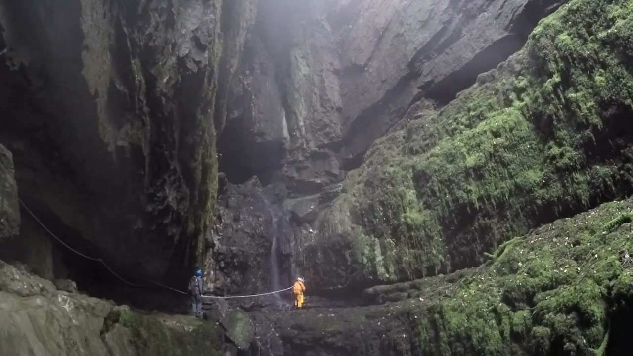 Alum Pot Caving in North Yorkshire