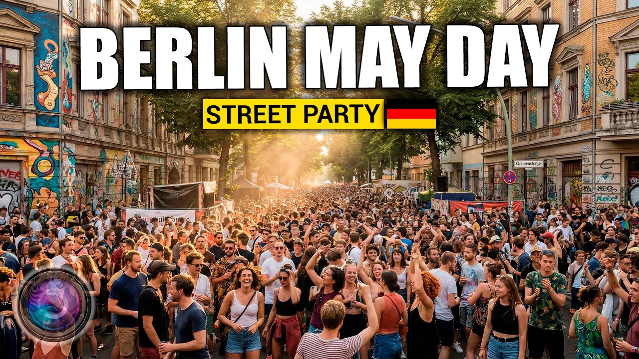 BERLIN MAY DAY MADNESS! 🇩🇪 Kreuzberg Street Party & Görlitzer Park [4K HDR]