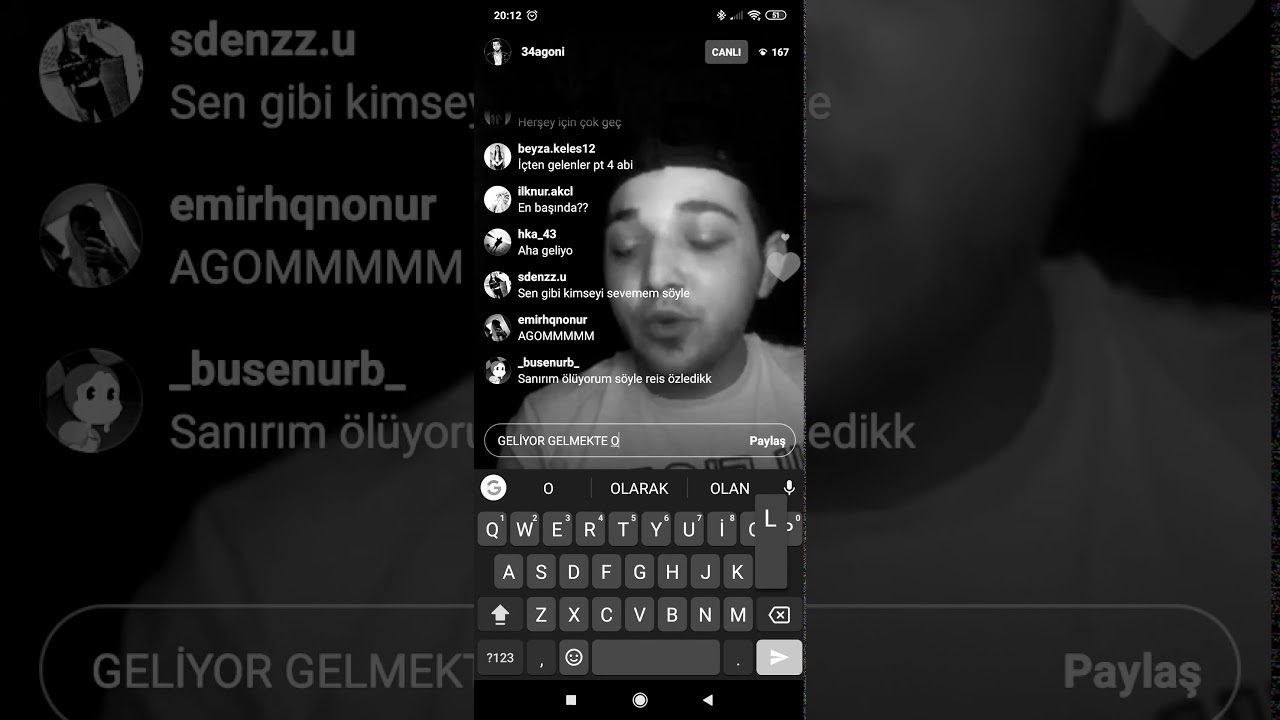 AGONİ SANIRIM ÖLÜYORUM CANLI PERFORMANS