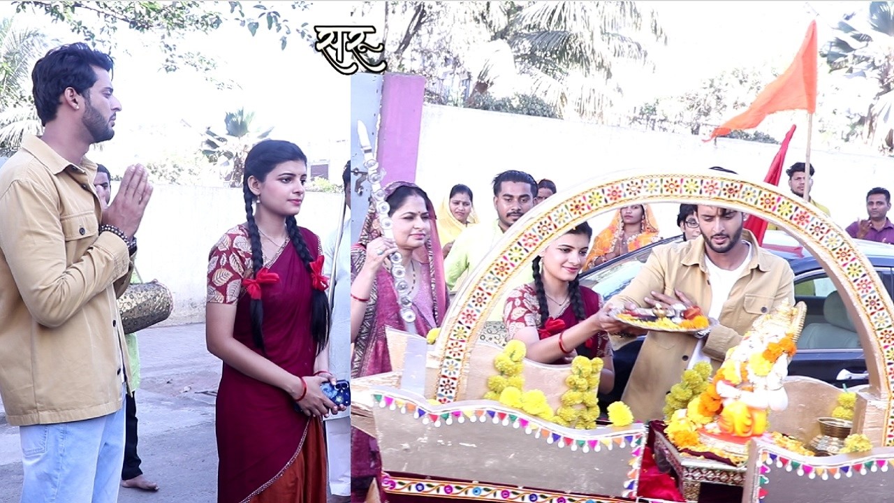 Saru Serial 1st March 2026 - Saru And Ved Does Nandi Ganesh Puja Even After Facing Difficulties